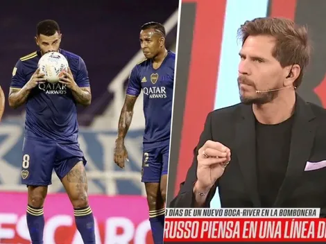 Vignolo dijo el XI de Boca que pondría contra River: "Si yo soy Russo..."