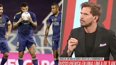 Vignolo dijo el XI de Boca que pondría contra River: "Si yo soy Russo..."