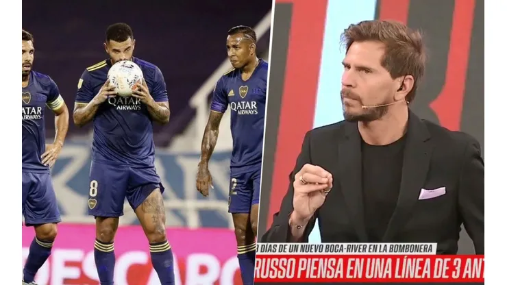 Vignolo dijo el XI de Boca que pondría contra River: "Si yo soy Russo..."