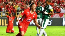 El recuerdo de la celebración de Rangel a los suplentes del Cali que calienta el clásico