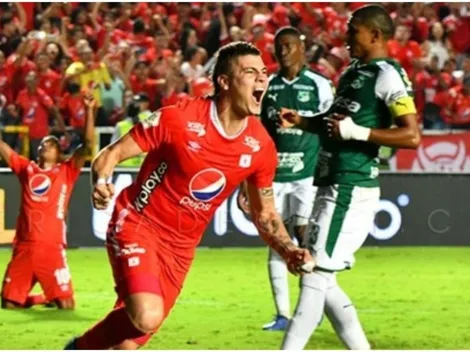 El recuerdo de la celebración de Rangel a los suplentes del Cali que calienta el clásico