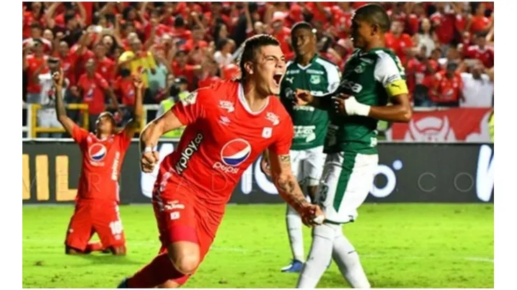 El recuerdo de la celebración de Rangel a los suplentes del Cali que calienta el clásico