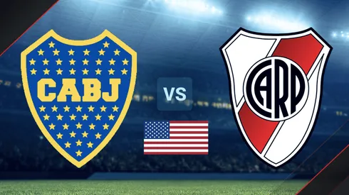 Boca vs. River por la Copa de la Liga Profesional.