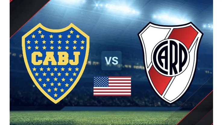 Boca vs. River por la Copa de la Liga Profesional.