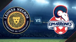 Leones Negros vs. Cimarrones de Sonora por la Liga de Expansión MX.