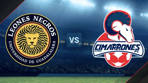 Leones Negros vs. Cimarrones de Sonora por la Liga de Expansión MX.