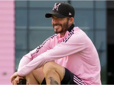 David Beckham arrasó en la práctica de Inter Miami con un reto de ensueño