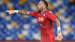 David Ospina, portero del Napoli de Italia.