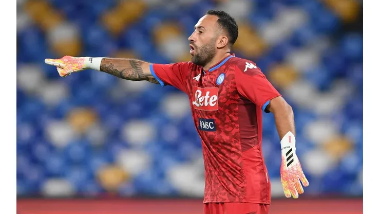 David Ospina, portero del Napoli de Italia.