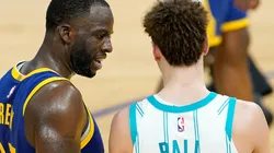 Draymond Green y LaMelo Ball, NBA
