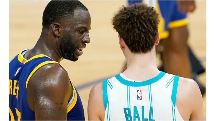 Draymond Green y LaMelo Ball, NBA