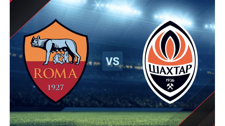 Roma vs. Shakhtar Donetsk por la Europa League.