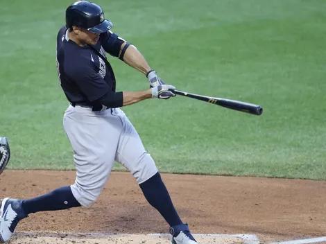 VIDEO: Giancarlo Stanton rompe una pelota con un cuadrangular en pretemporada MLB