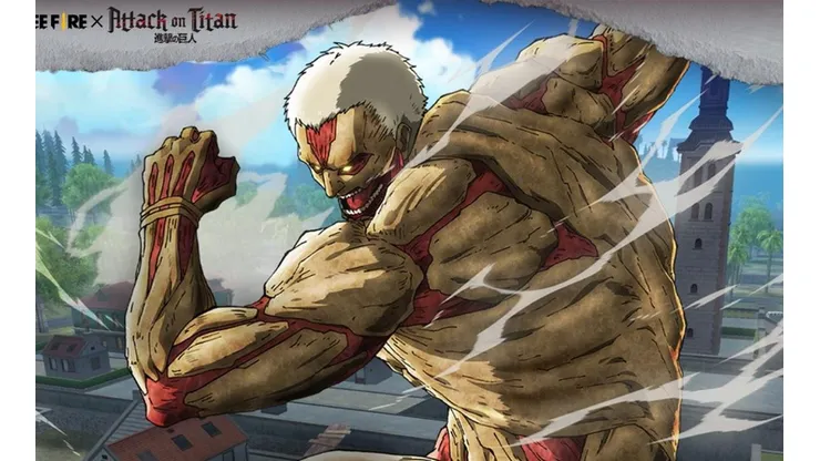 Primeras novedades del evento de Shingeki No Kyojin en Free Fire