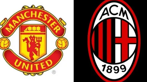 Manchester United se enfrenta contra AC Milan por Europa League (Fuente: Twitter).