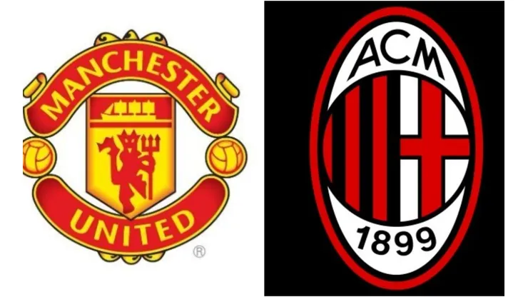 Manchester United se enfrenta contra AC Milan por Europa League (Fuente: Twitter).