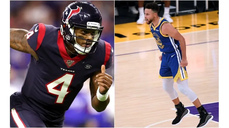 Deshaun Watson y Stephen Curry
