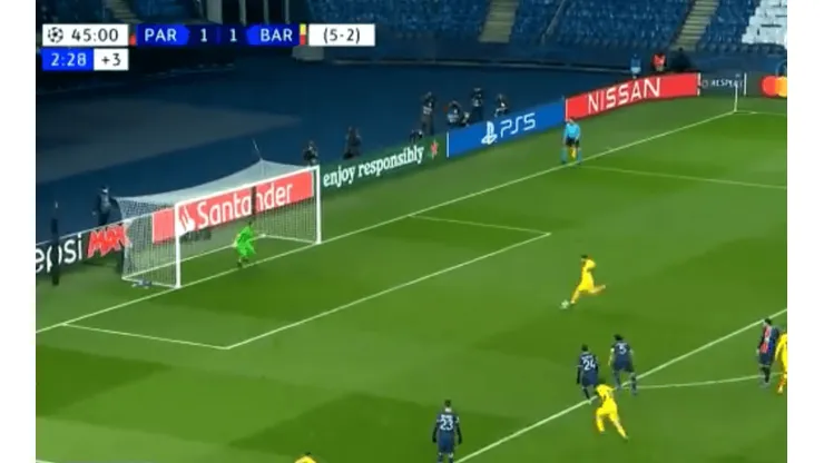 ¡Messi erró el penal para Barcelona! Keylor Navas se lo atajó y salvó al PSG