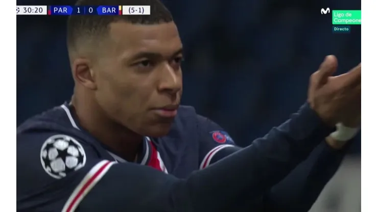 ¿Quién si no? Lenglet hizo un penal insólito y Mbappé puso el 1-0