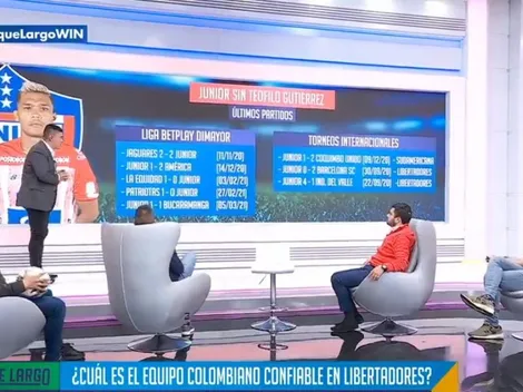 Lo dijeron en Win Sports: "Junior debe pasar tranquilo la serie contra Caracas"