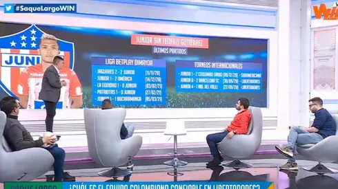 Saque Largo de Win Sports.