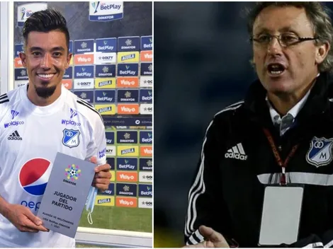 El comentario de Ricardo Lunari tras el doblete de Fernando Uribe a Petrolera