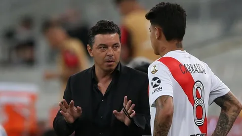 Gallardo dejaría afuera del Superclásico a Carrascal