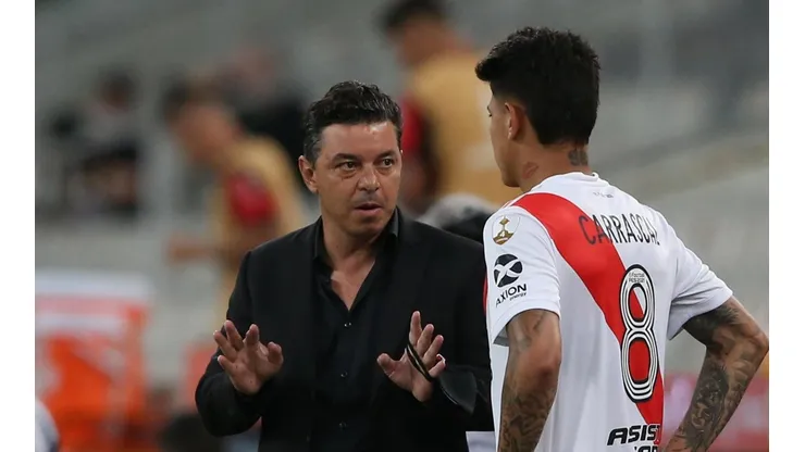 Gallardo dejaría afuera del Superclásico a Carrascal