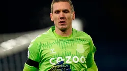 Robin Olsen, portero del Everton de Inglaterra.