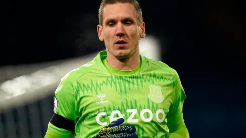 Robin Olsen, portero del Everton de Inglaterra.