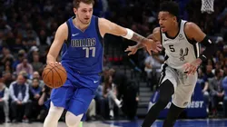 Luka Doncic y Dejounte Murray
