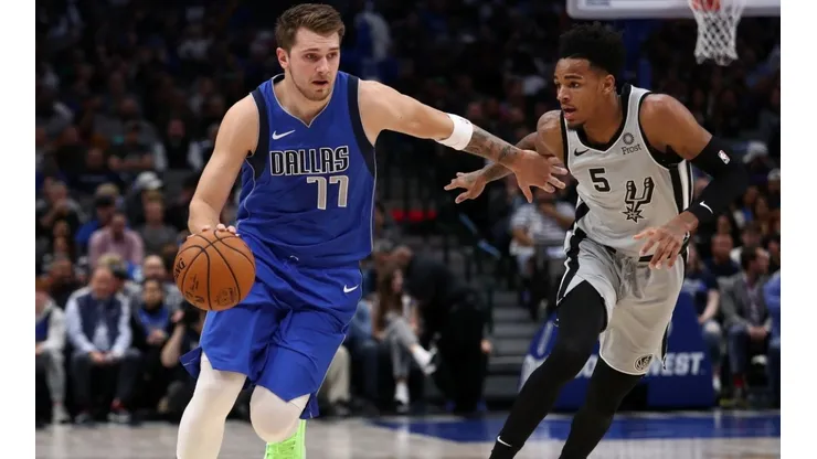 Luka Doncic y Dejounte Murray