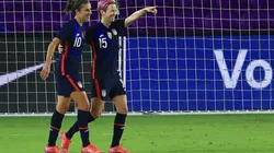 Carli Lloyd y Megan Rapinoe