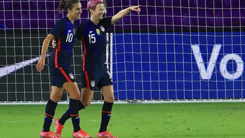 Carli Lloyd y Megan Rapinoe