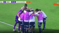 No nos dejo ni acomodar: golazo tempranero de Fernando Uribe