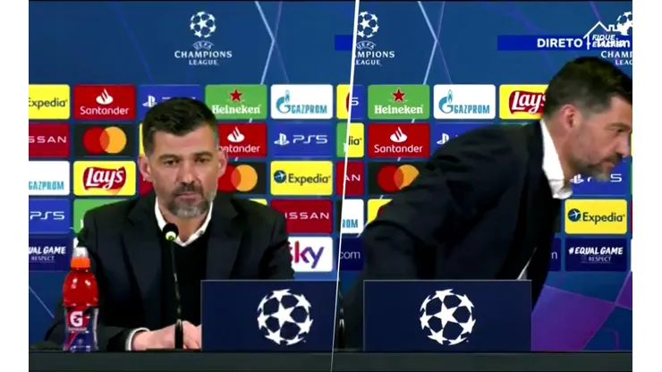 La rueda de prensa más corta que vas a ver en tu vida: el DT del Porto se fue a los 20 segundos