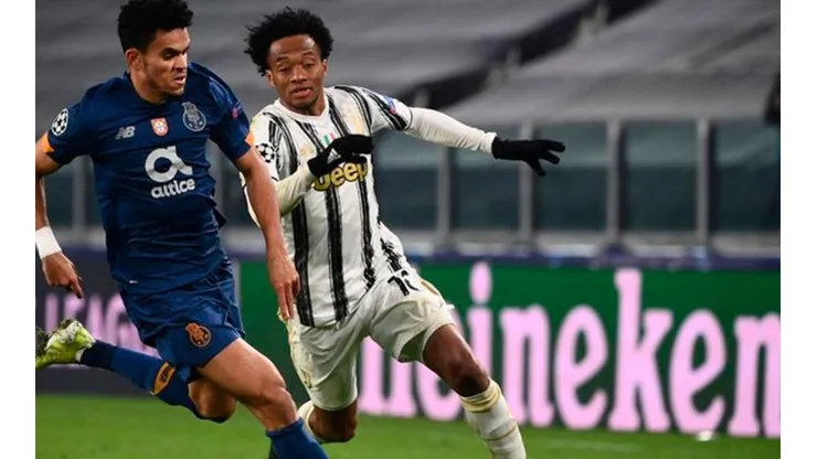 Luis Fernando Díaz y Juan Guillermo Cuadrado tuvieron su duelo personal en Champions League.