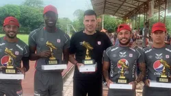 Juan Cruz Real, premiado como el mejor DT del FPC en 2020 por Acolfutpro.