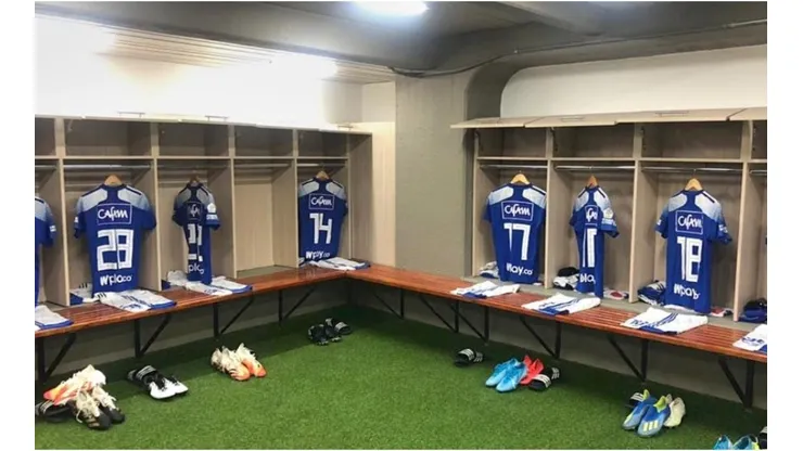 El curioso detalle en el camerino de Millonarios con unos de sus ex jugadores