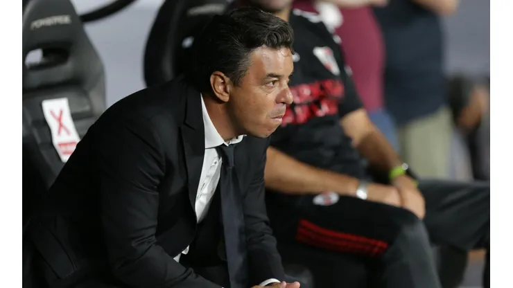 Marcelo Gallardo no quedó nada conforme ante el Bicho.