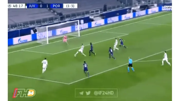 A Cristiano le salió una asistencia perfecta y Juventus clavó un golazo