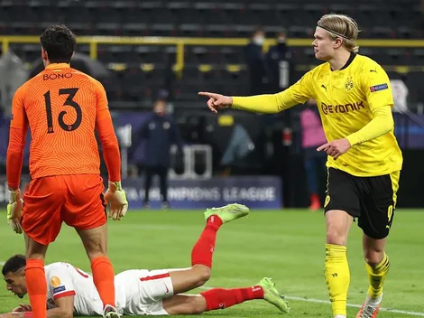 Haaland clavó un golazo, se lo anularon, cobraron penal, lo erró, lo pateó de nuevo y lo metió