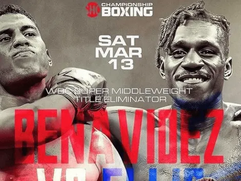David Benavídez vs Ronald Ellis: Fecha, hora y canal para ver en directo la pelea
