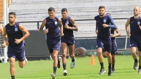 Alianza Lima entrena en Matute.