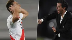 Rafael Santos Borré y Marcelo Gallardo.