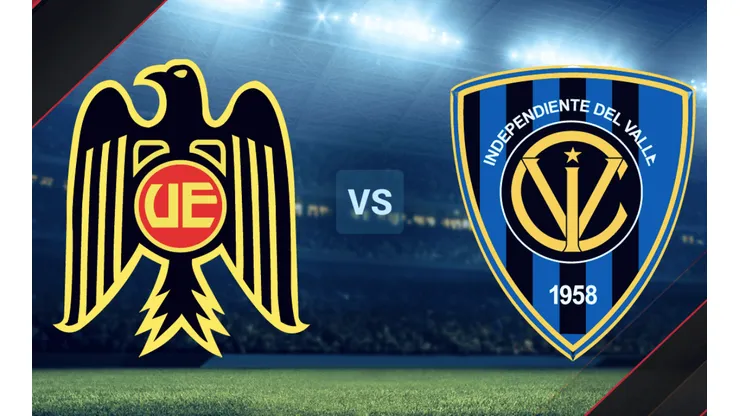Unión Española vs. Independiente del Valle por la Copa Libertadores.