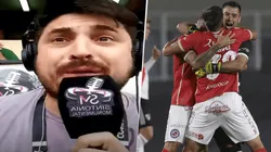 La reacción del Tano Santarsiero en el gol de Argentinos: "No te puedo creer..."