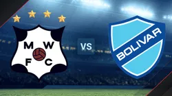 Montevideo Wanderers vs. Bolivar por la Copa Libertadores.