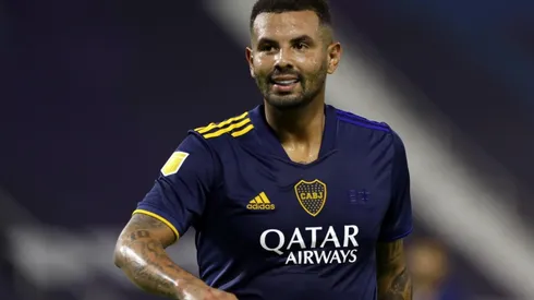Edwin Cardona, futbolista colombiano de Boca Juniors en Argentina.