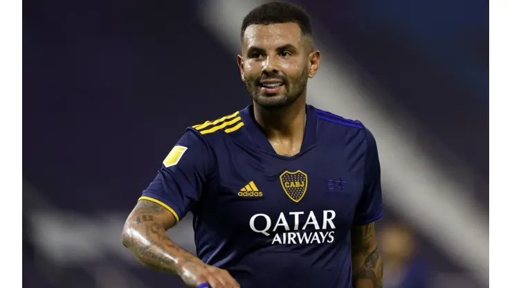 Edwin Cardona, futbolista colombiano de Boca Juniors en Argentina.